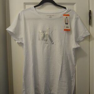 Calvin Klein White T-Shirt - XXL